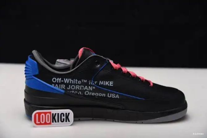 Cheap MAX DJ4375-004 SP Black Low Off-White Blue Retro 2 Jordan 0416